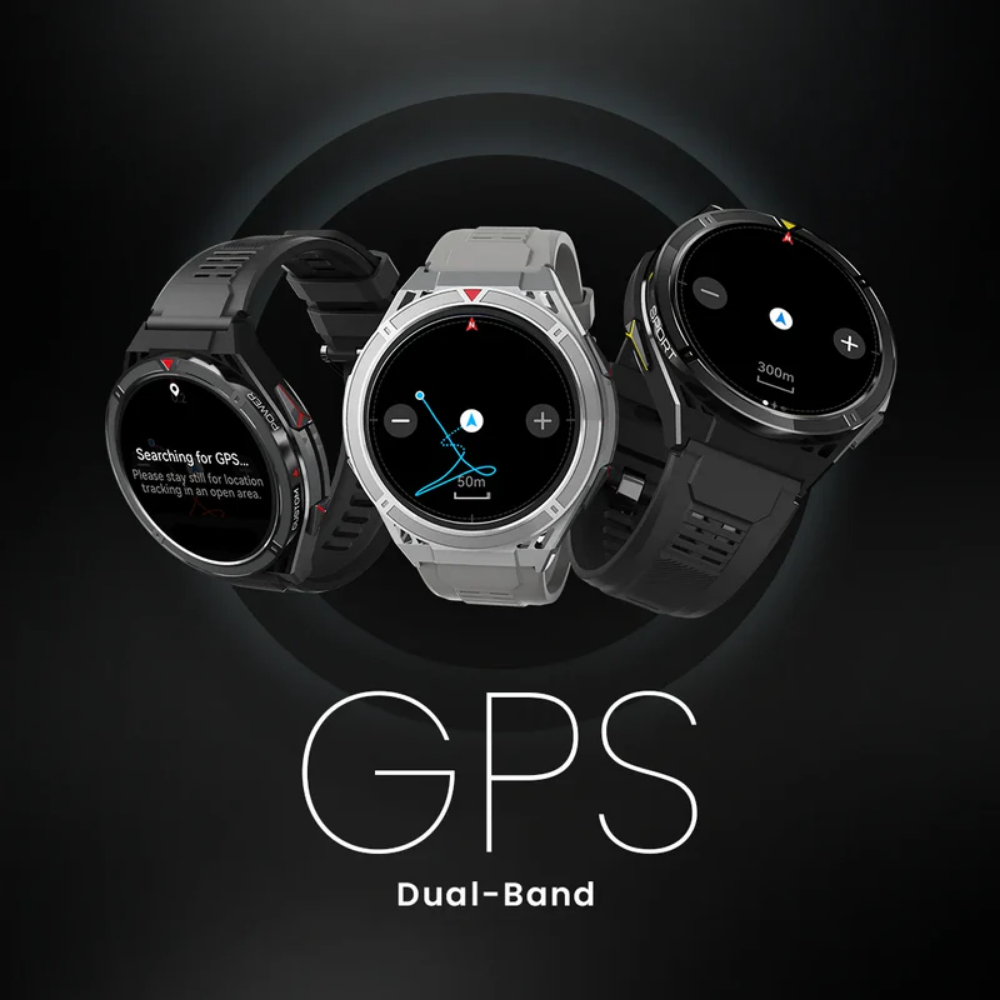 สมาร์ทวอทช์ HIFUTURE ACTIVE มีฟีเจอร์ AI, GPS หน้าจอ AMOLED 1.43 นิ้ว สีดำ-แดง_3